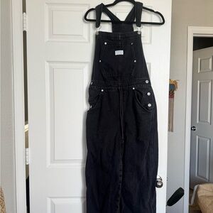 Levi's Charcoal Denim Overalls